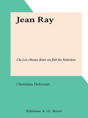 cover image of Jean Ray